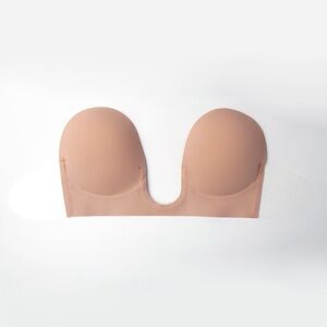 Nude U-Plunge Backless and Strapless Bra Fashion Forms